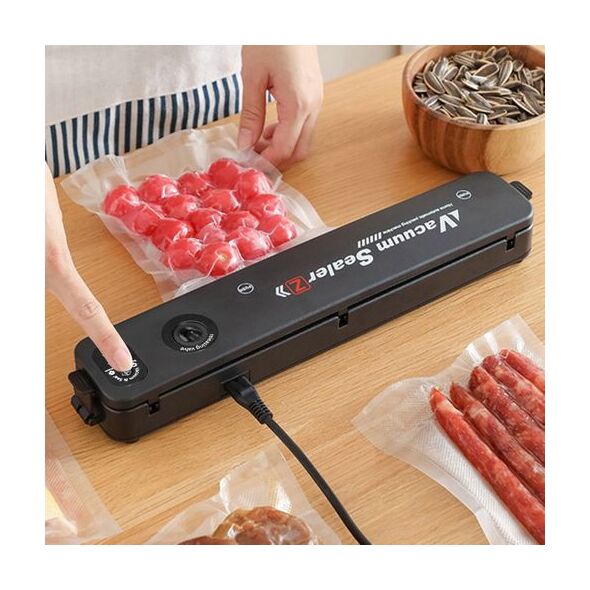 آلة تغليف وتفريغ الهواء الاحترافية - وداعاً للتبذير وحافظي على طزاجة أكلِك 5 مرات أطول